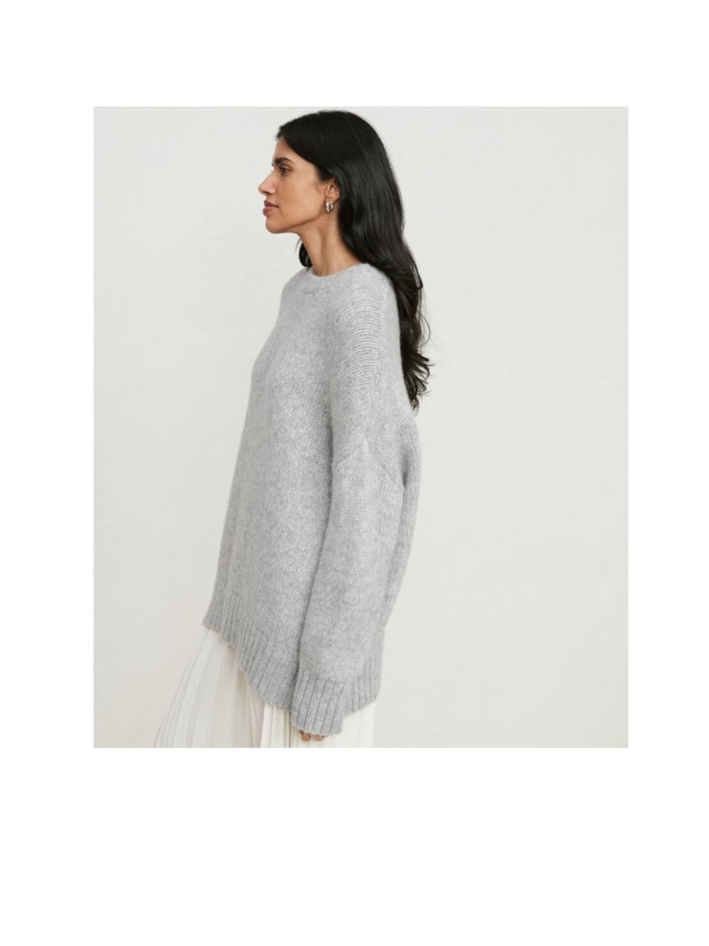 Jenni Kayne Alpaca Cocoon crewneck sweater